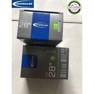 [Chính hãng] Săm ruột xe đạp cao cấp Schwalbe 700x28-47c 40mm van xe máy