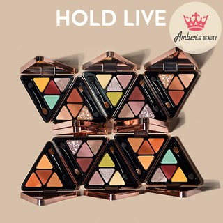 Bảng phấn mắt Hold Live tam giác 4 ô mẫu mới hè 2019 dành cho các cô nàng sành điệu L1719