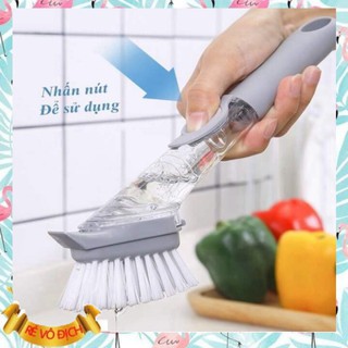 Cọ Xoong Nồi Có Bình Xịt Cao Cấp