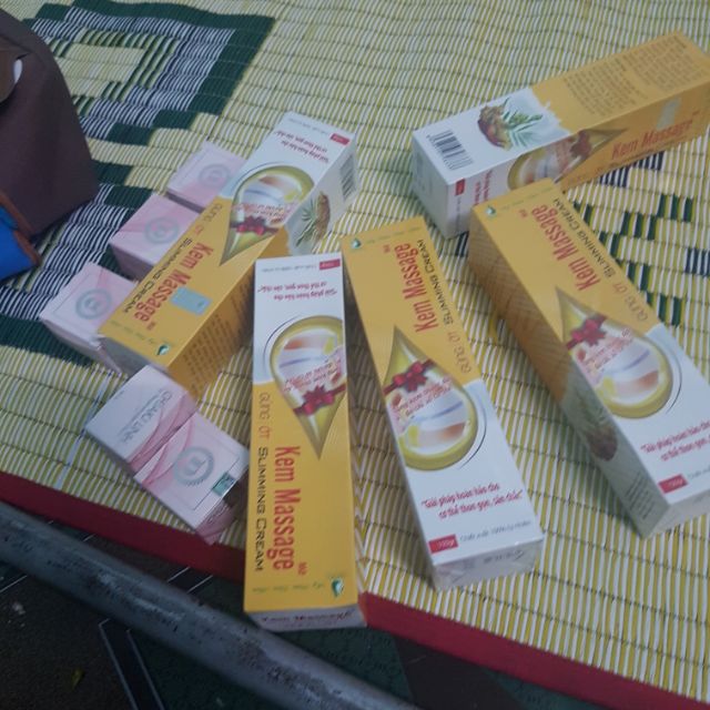 Combo 4 Kem tan mỡ gừng ớt