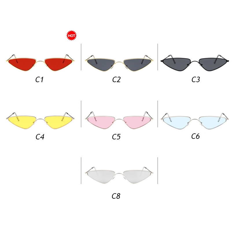 Kính Mát Mắt Mèo Chống Tia Uv Thời Trang Cho Nam Và Nữ