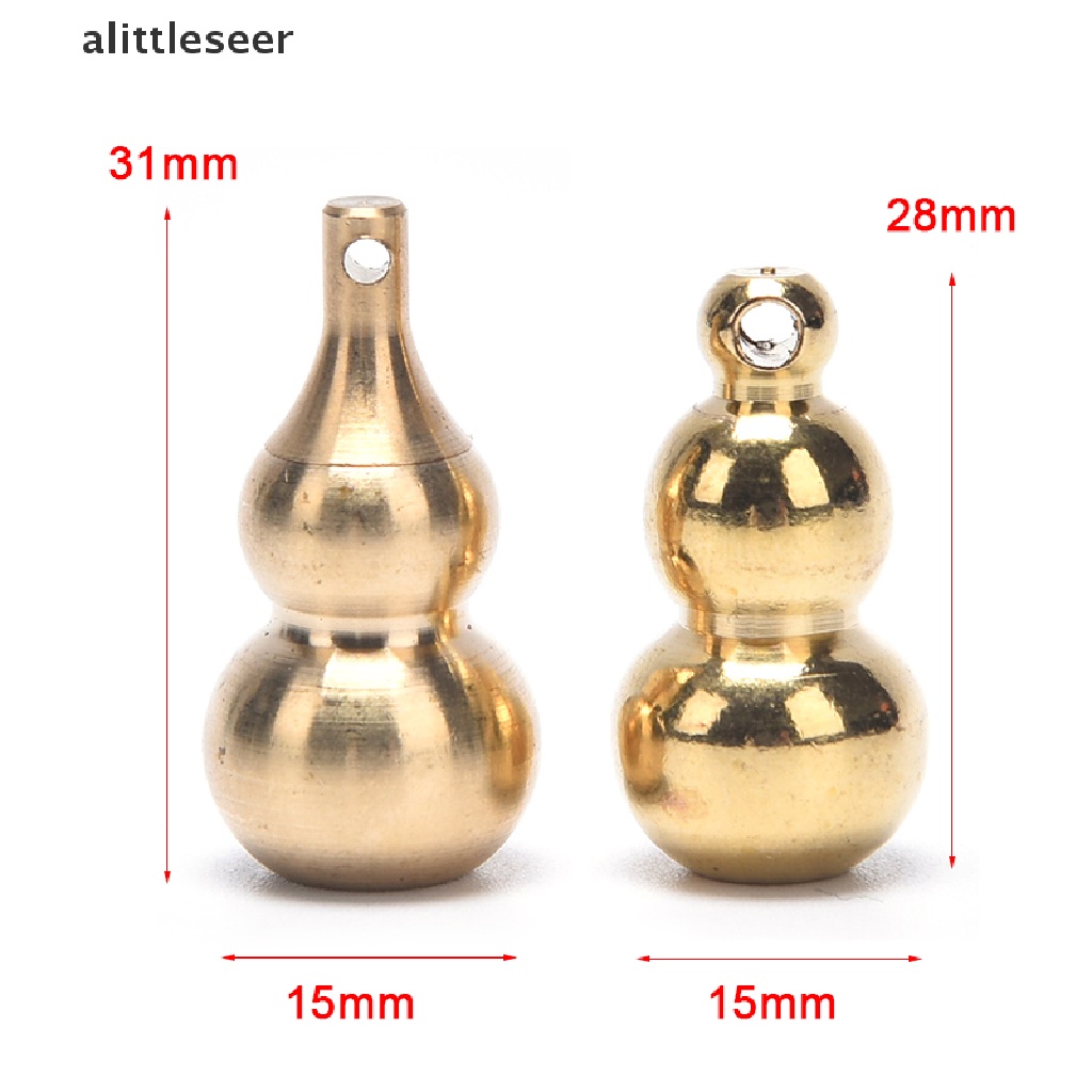 [ER] Mặt Dây Chuyền Hồ Lô Bằng Đồng Nhỏ Phong Thủy Trung Hoa