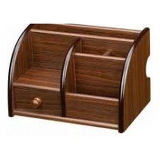 hộp đựng bút gỗ kiêm kệ mỹ phẩm, tinh tế hơn trong bàn làm việc - ống đựng bút - HOKAMI STORE