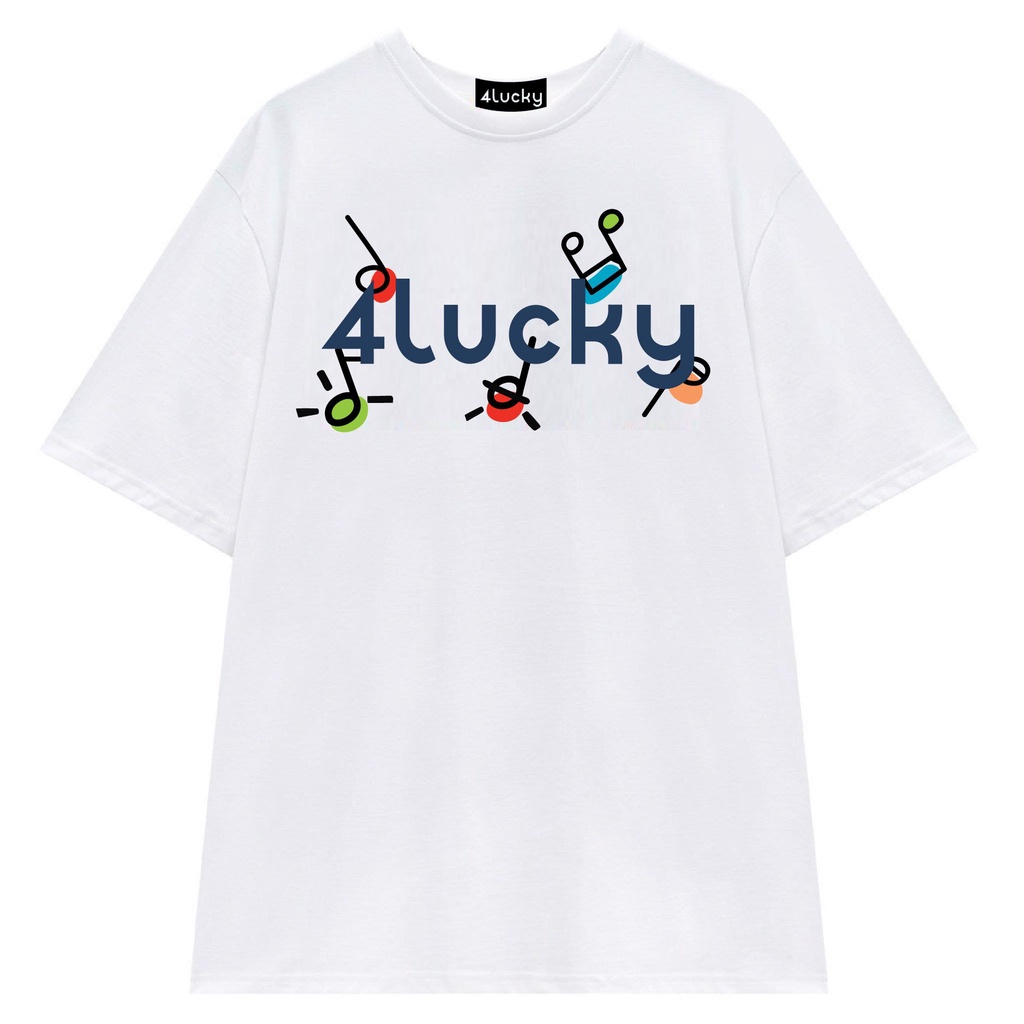Áo form rộng 4lucky 6004 - tay lỡ nam nữ oversize streetwear