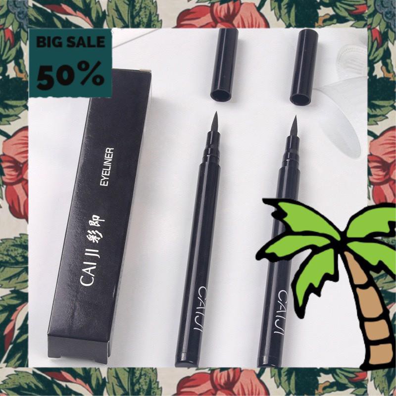 Kẻ Mắt Bút Caiji sắc nét lâu trôi lì mịn nội địa sỉ rẻ chống nước tiện lợi gọn nhẹ eyeliner | BigBuy360 - bigbuy360.vn