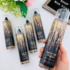 [BL]  [NEW] Xịt thơm toàn thân Bath & Body Works Into The Night (30ml-50ml-100ml) | Thế Giới Skin Care