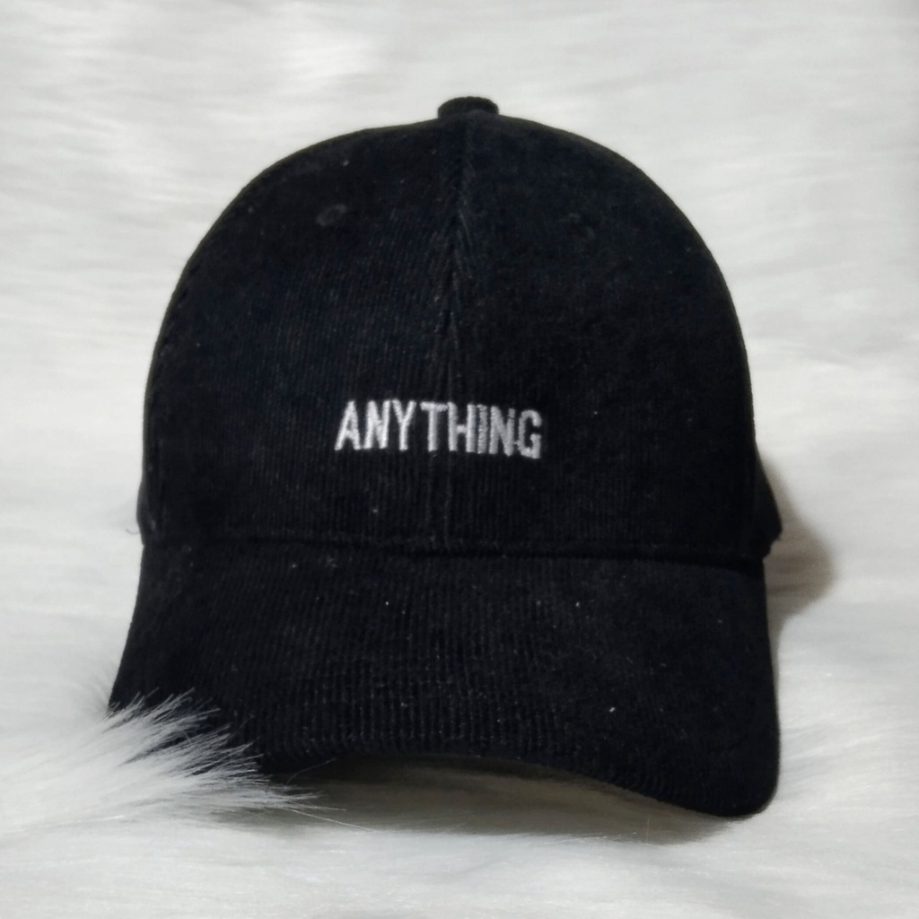 Mũ lưỡi trai, nón kết cao cấp nam nữ đẹp thêu chữ ANY THING phong cách Ulzzang unisex mã số K24