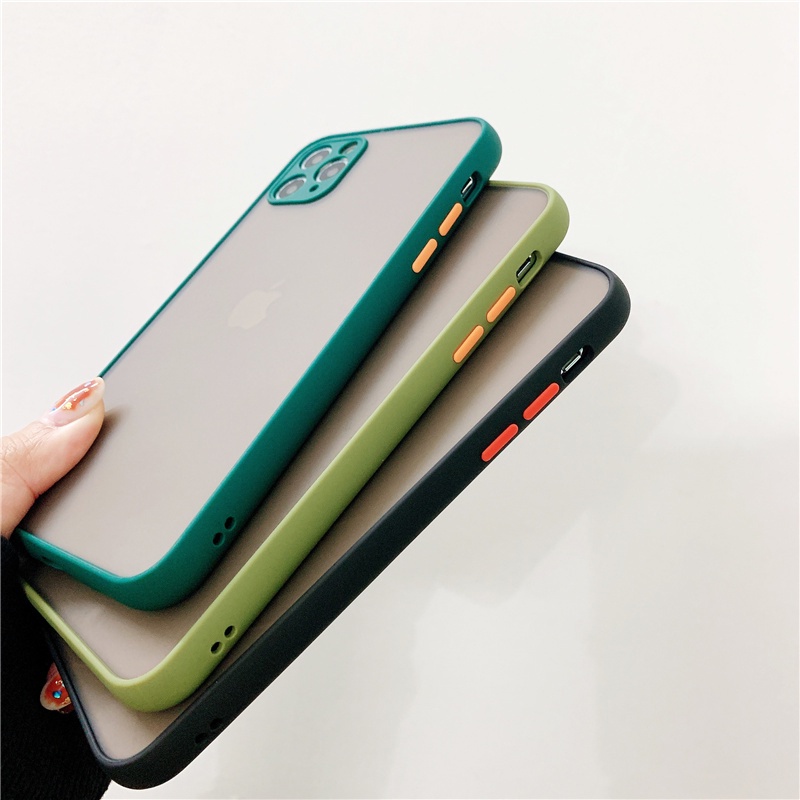 Ốp điện thoại mặt nhám chống sốc cho Xiaomi POCO C65 M5s C40 X3 NFC F3 F4 GT M4 Pro 5G