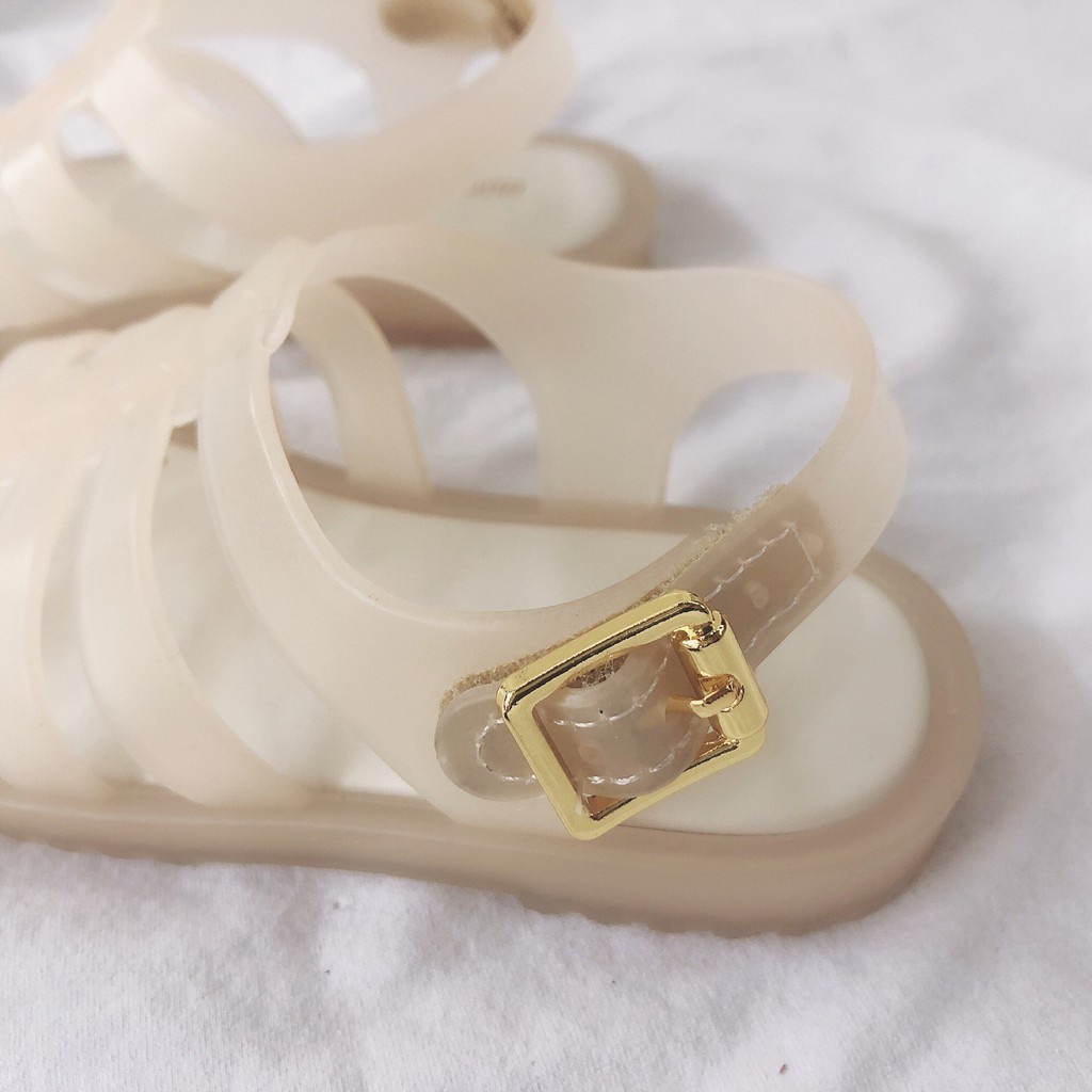 Sandal bé trai, bé gái - dép nhựa thơm cho bé đi êm và siêu bền melissa mẫu mới Babybees