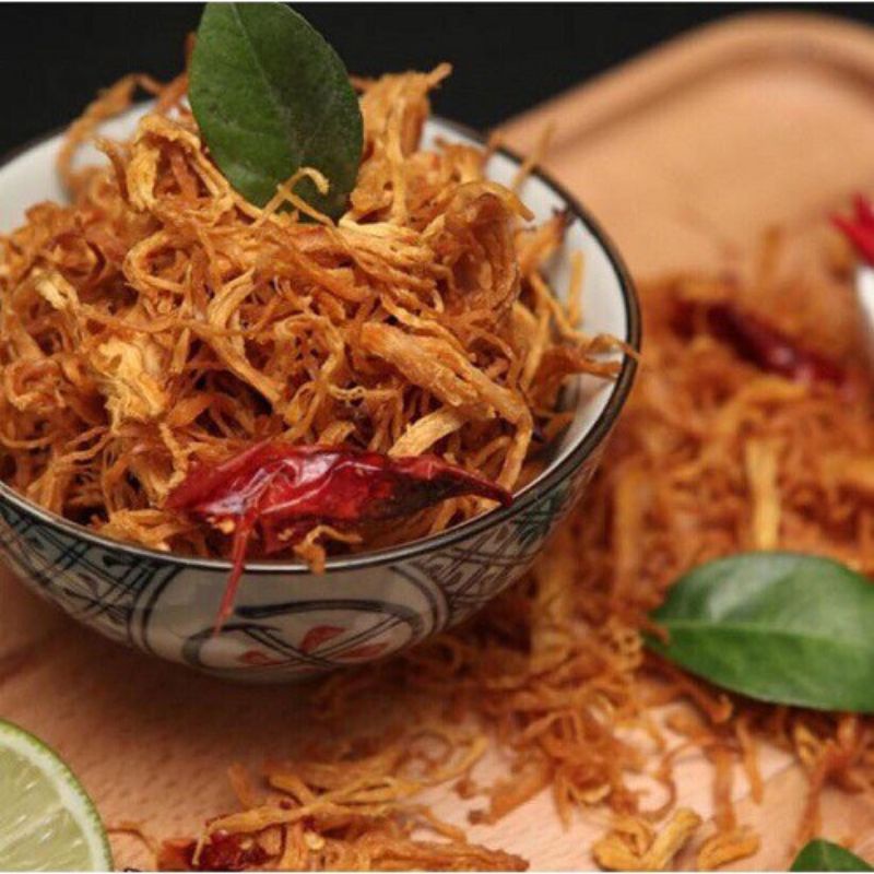 hũ  250g khô gà lá chanh ( ăn thử) | BigBuy360 - bigbuy360.vn