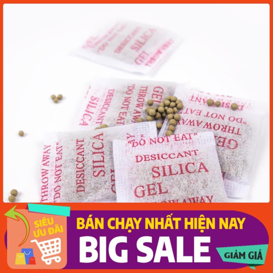 [SP Mới] Gói Hút Ẩm Clay 300 gram loại 2/5/10/20/100gr - sử dụng trong thực phẩm, quần áo, giày dép, khửi mùi hôi