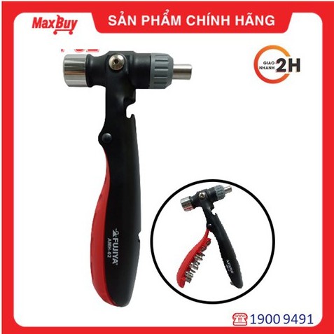 Búa đa năng nhổ đinh, tuốc nơ vít siêu tiện dụng Fujiya AMH-02 thương hiệu Nhật, bảo hành chính hãng