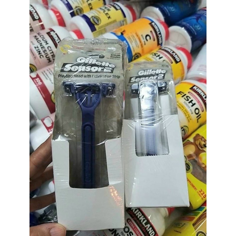 Dao Cạo Râu Gillette Sensor 2 sét 6 cây