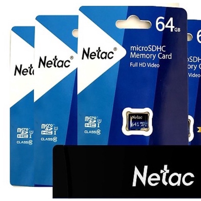 Thẻ nhớ Netac 32GB - 64GB - 128GB Micro SD Class 10