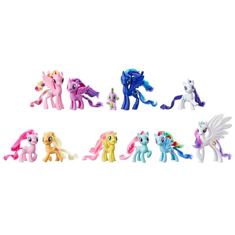 Little Pony Đồ Chơi bé gái 11 món Friends of Equestria Collection