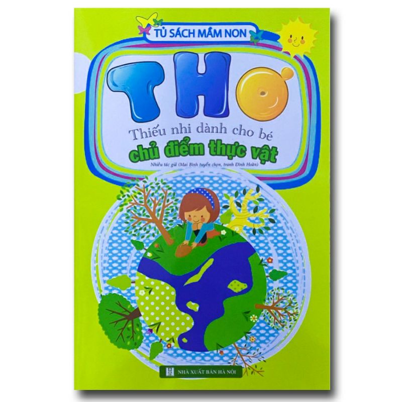 Sách - Thơ thiếu nhi dành cho bé trọn bộ nhiều chủ điểm phát triển ngôn ngữ (Bộ 6 cuốn)