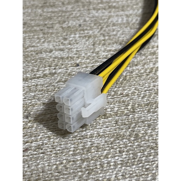 Cable chuyển 4 pin to 8 pin sử dụng cấp nguồn cho Cpu máy tính