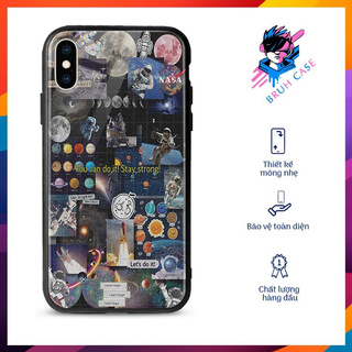 Ốp Xịn Hình Nasa Vintage BRUH CASE Iphone 5S/Se/6/6S/7/8/Plus/Iphone/12/Iphone/12/Pro/Max
