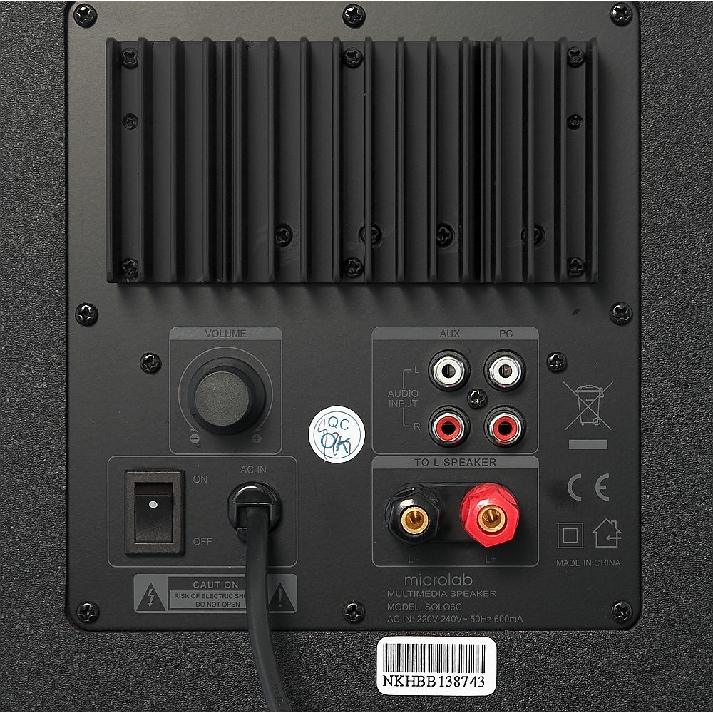 [Mã SKAMSALE06 giảm 10% đơn 150k] Loa vi tính Microlab Solo 5C 2.0- Loa máy tính Solo 5C 2.0 chính hãng Microlab BH 12T