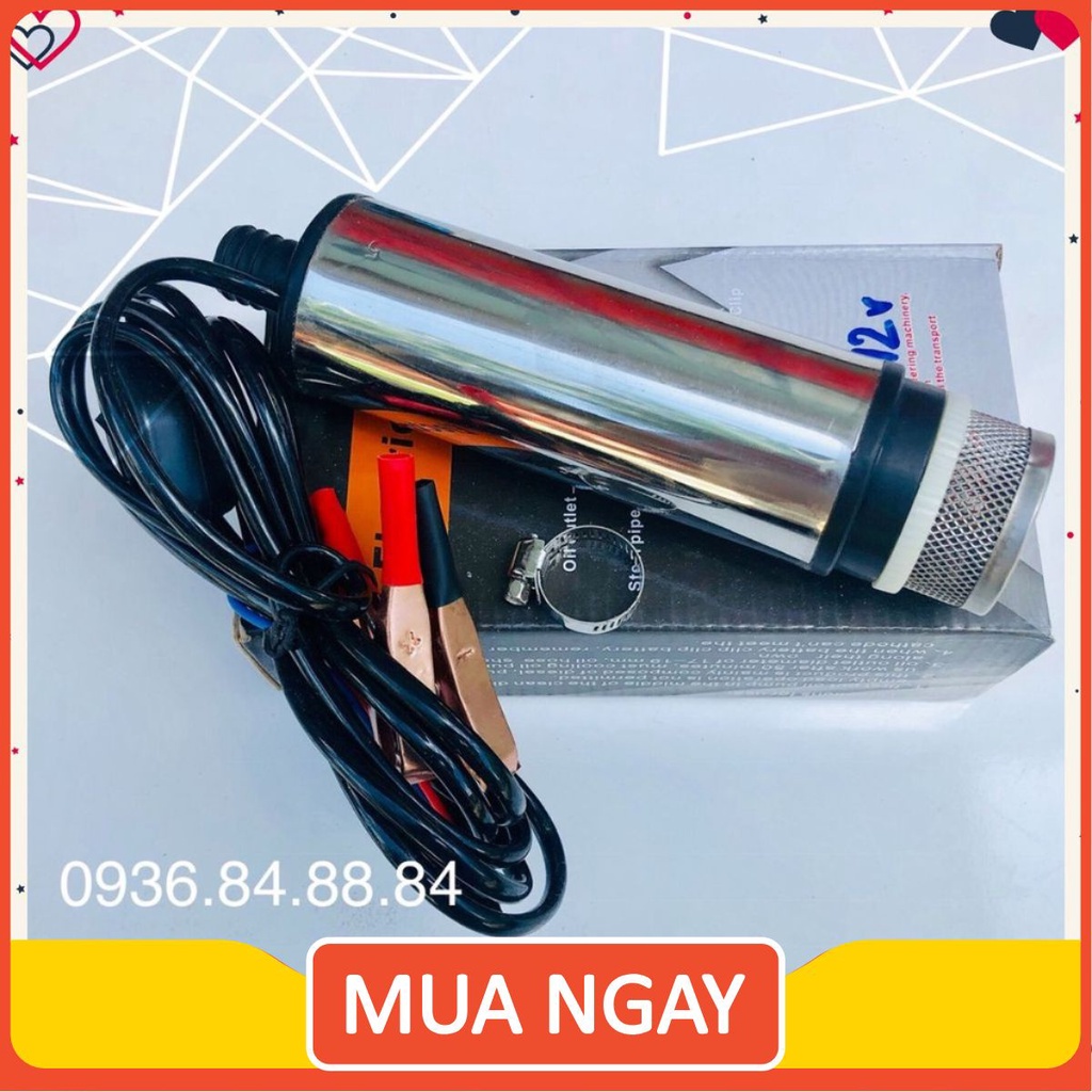 máy bơm chìm hút dầu mini 12V, 24V 💥FREESHIP💥máy bơm hút dầu ,hút nước mini 12V, 24V