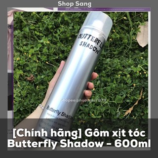 [Chính Hãng] Gôm Xịt Tóc ButterFly Shadow 600ml ,320ml,150ml Keo Bạc