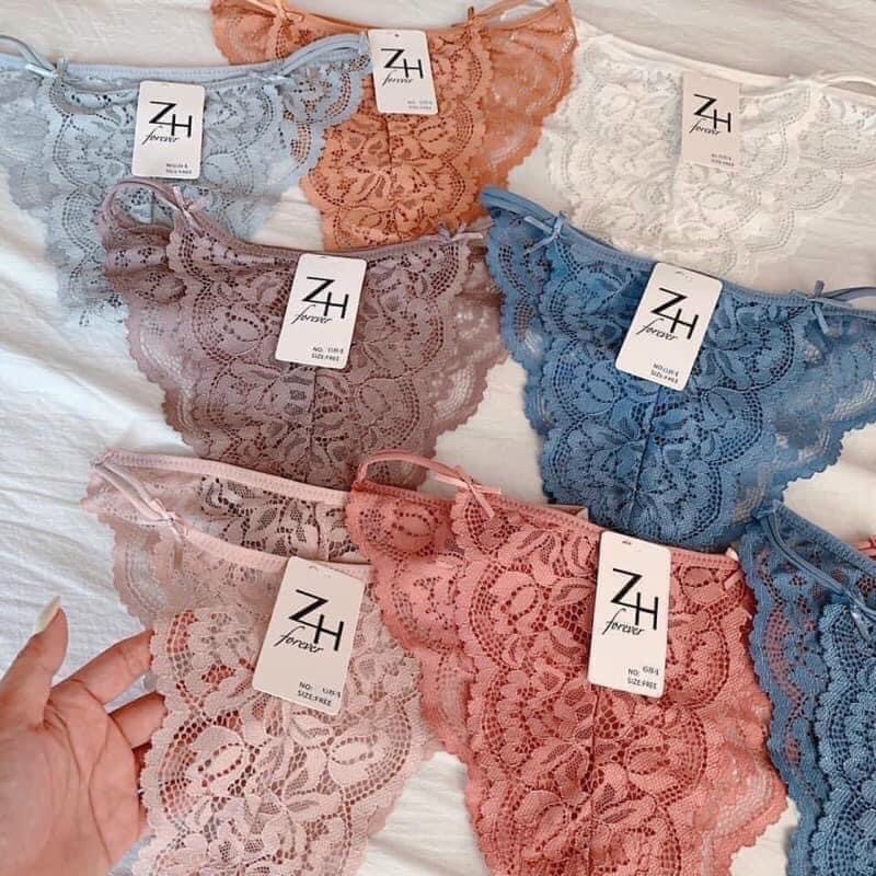 Quần lót nữ - quần lót ren lưới dây sườn sexy gợi cảm 2870