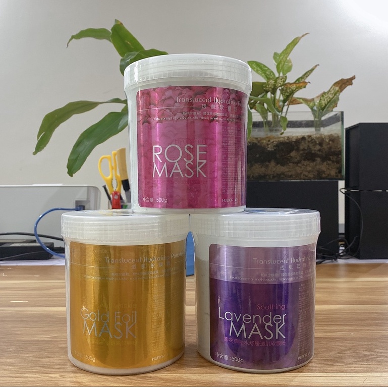Bộ Ba Bột - Mặt Nạ Colagen Spa - TMV - Hoa Hồng - Vàng Xâm - Lavender