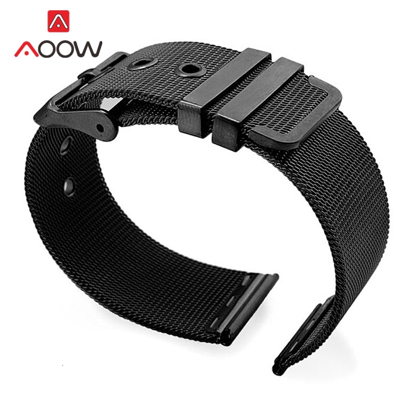 Dây Đeo Đồng Hồ Bằng Thép Không Gỉ 18mm 20mm 22mm 24mm Chất Lượng Cao