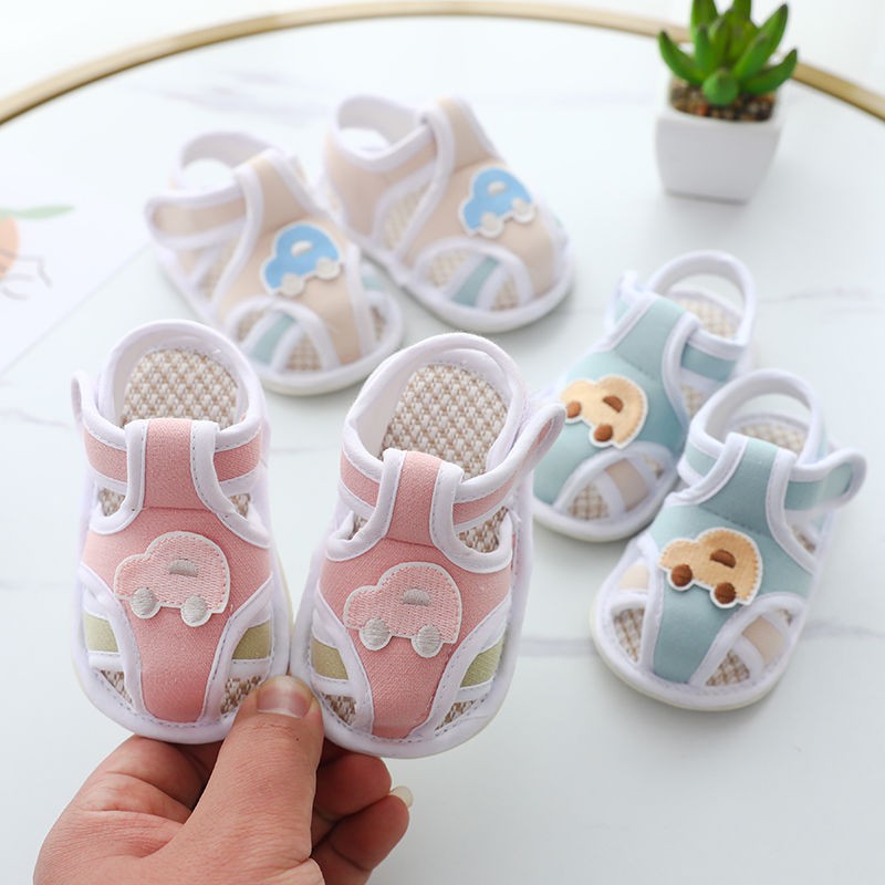 Giày Sandal Mềm Chống Trượt Cho Bé 0-1 Tuổi 6-8 - 10 Tháng Tuổi