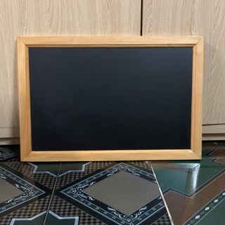 Bảng đen viết phấn khung gỗ