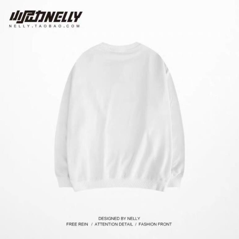 FREESHIP &gt;50K TOÀN QUỐC[CÓ SẴN] Sweater Thương Hiệu Nelly Unisex Nam/ Nữ