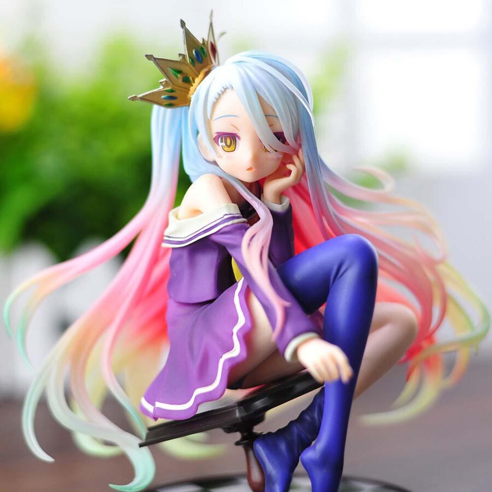 DARNELL Mô Hình Nhân Vật Anime No Game No Life Bằng PVC Dễ Thương Dùng Trang Trí