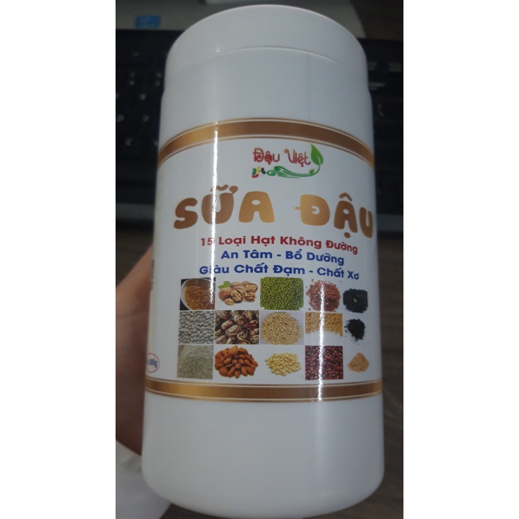 Sữa Đậu 15 Loại Hạt Không Đường 500g