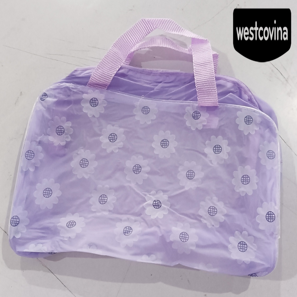 [Hot]☀ Túi Đựng Mỹ Phẩm Chống Thấm Nước Họa Tiết Hoa Xinh Xắn