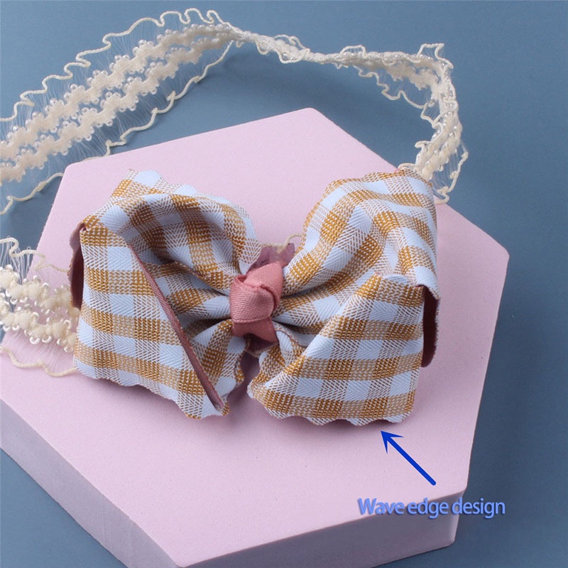 Set 3 Băng Đô Đính Nơ / Hoa Xinh Xắn Dành Cho Bé Gái