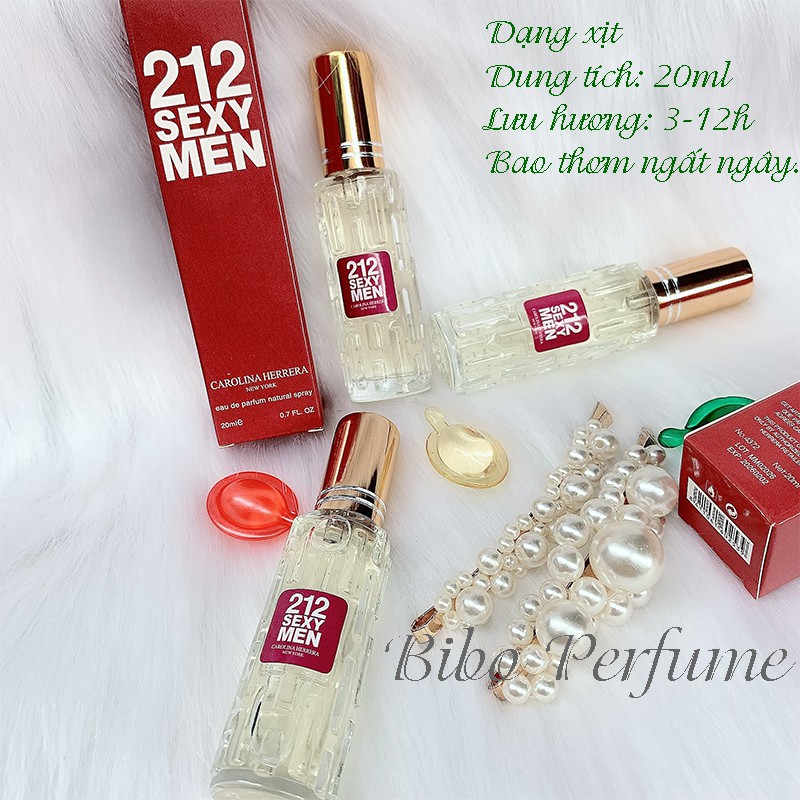 NƯỚC HOA NAM MINI 212 SEXY MEN 20ML | BigBuy360 - bigbuy360.vn