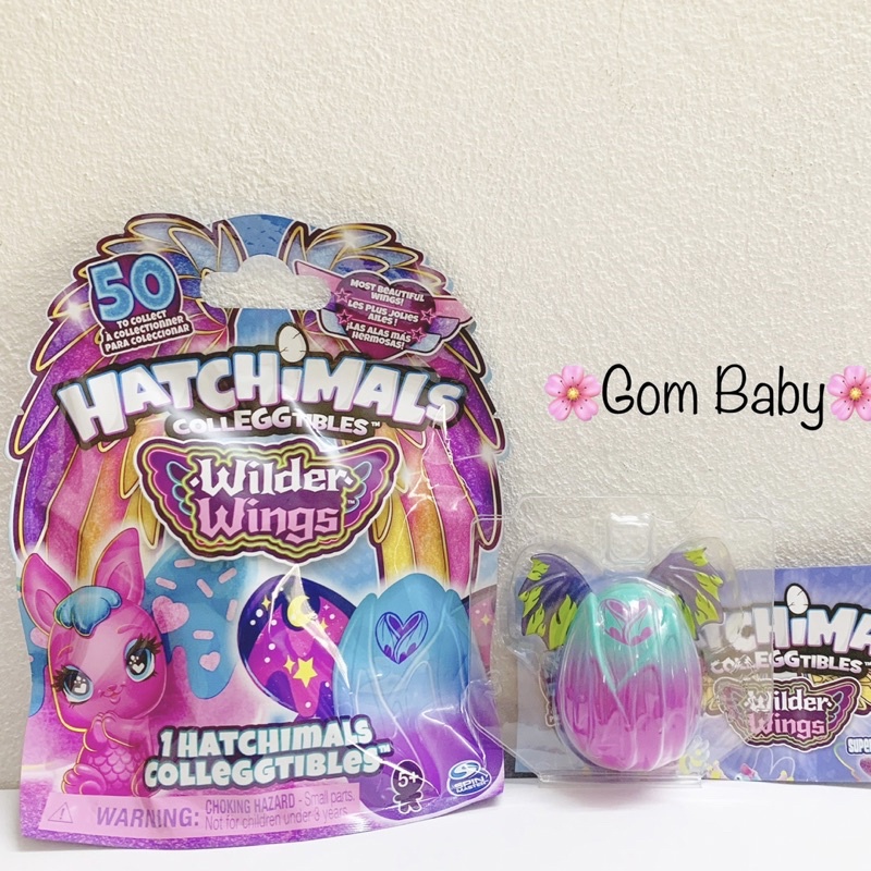 Trứng Hatchimals Colleggtibles Wilder Wings - Túi Hachimals Mùa 9 Có Cánh