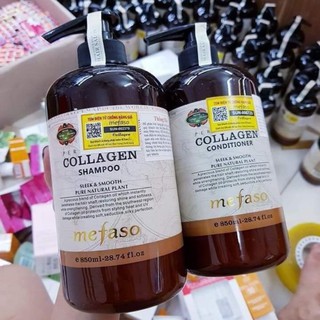 DẦU GỘI (XẢ) COLLAGEN MEFASO - 850ML*2 [ HÀNG ĐẸP CHẤT LƯỢNG]