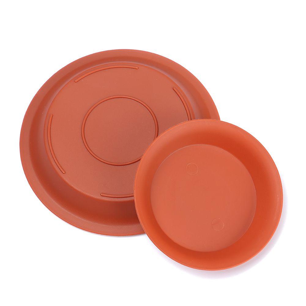 Set 3 Khay Đựng Đĩa Lót Chậu Hoa Bằng Nhựa Bền Bỉ