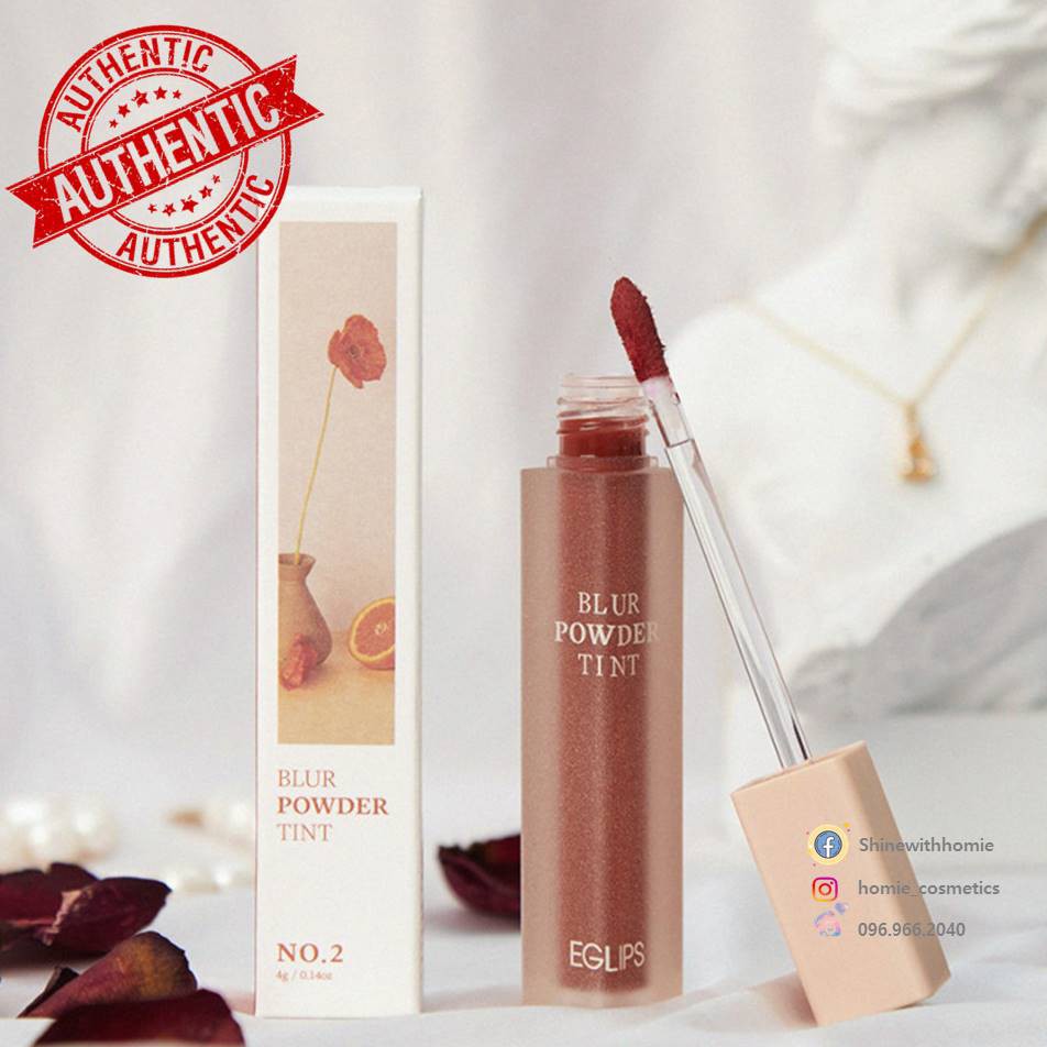 Son kem lì Eglips Blur Powder Tint chính hãng
