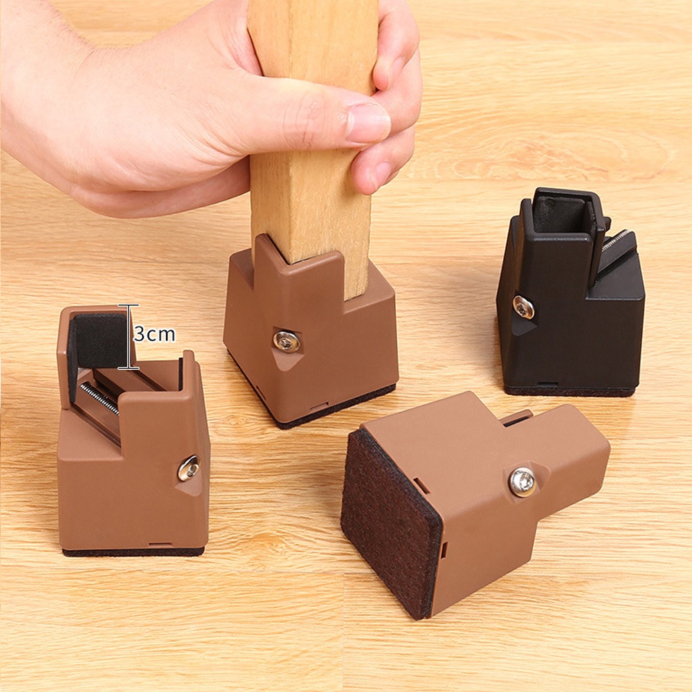 2 gói loại nẹp có thể điều chỉnh bàn đệm tăng cường chân Bàn