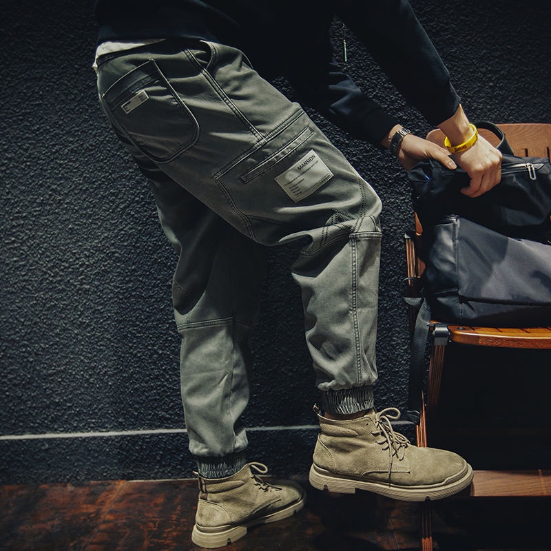 Quần Dài Ống Túm Có Túi Lớn Thời Trang Cho Nam