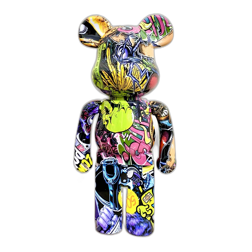 Loa bluetooth Bearbrick không dây mini nghe nhạc trầm ấm cắm USB thẻ nhớ - Gutek LS-02B