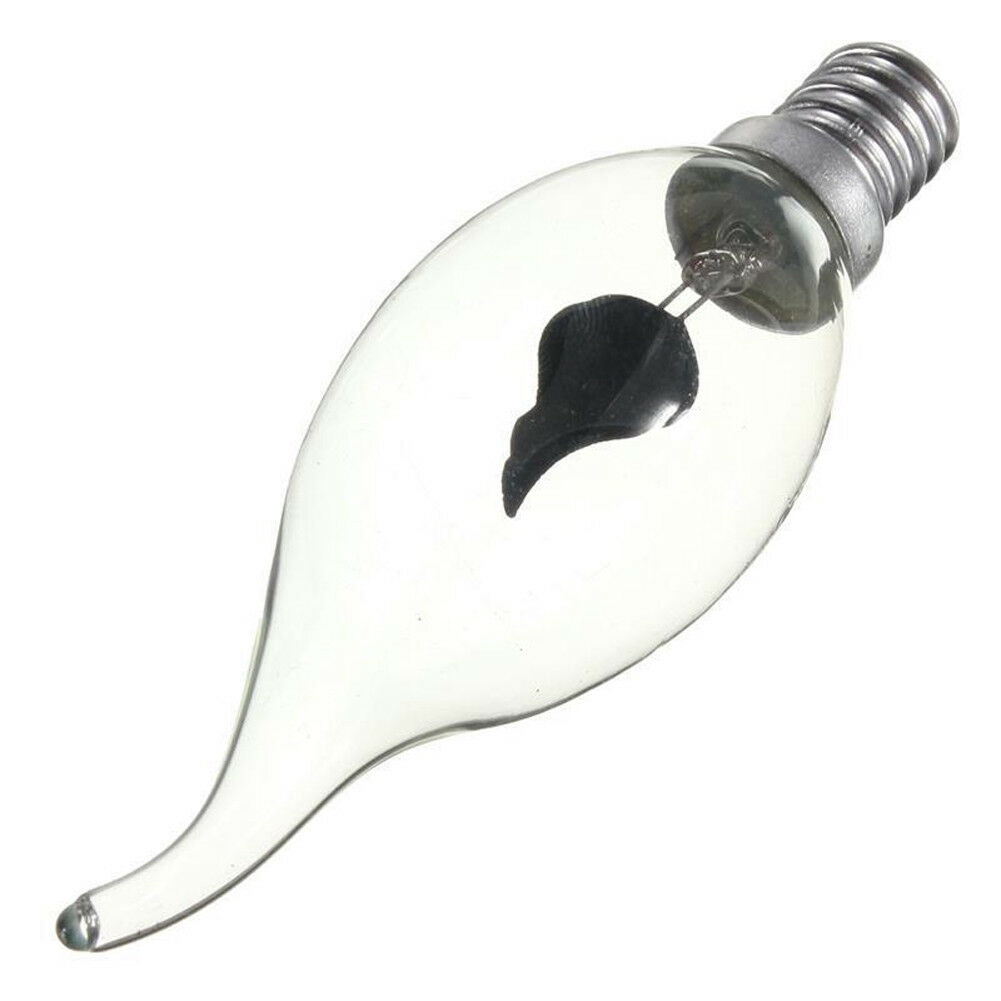 Bóng đèn chuôi E14 E27 công suất 3W 220V hình ngọn lửa kiểu dáng cổ điển dùng trang trí