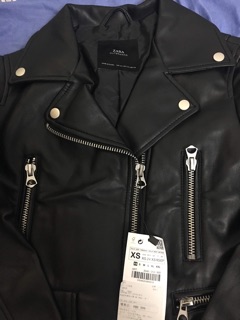 Áo da zara