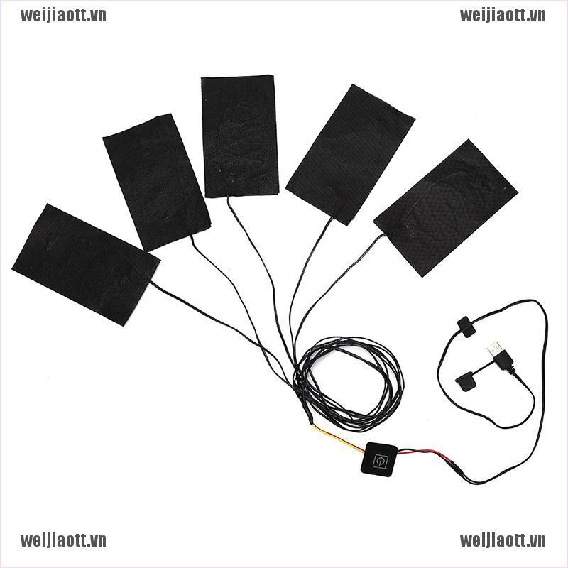 Miếng Đệm Sưởi Điện Từ 1 Đến 5 Cổng Usb 8.5w