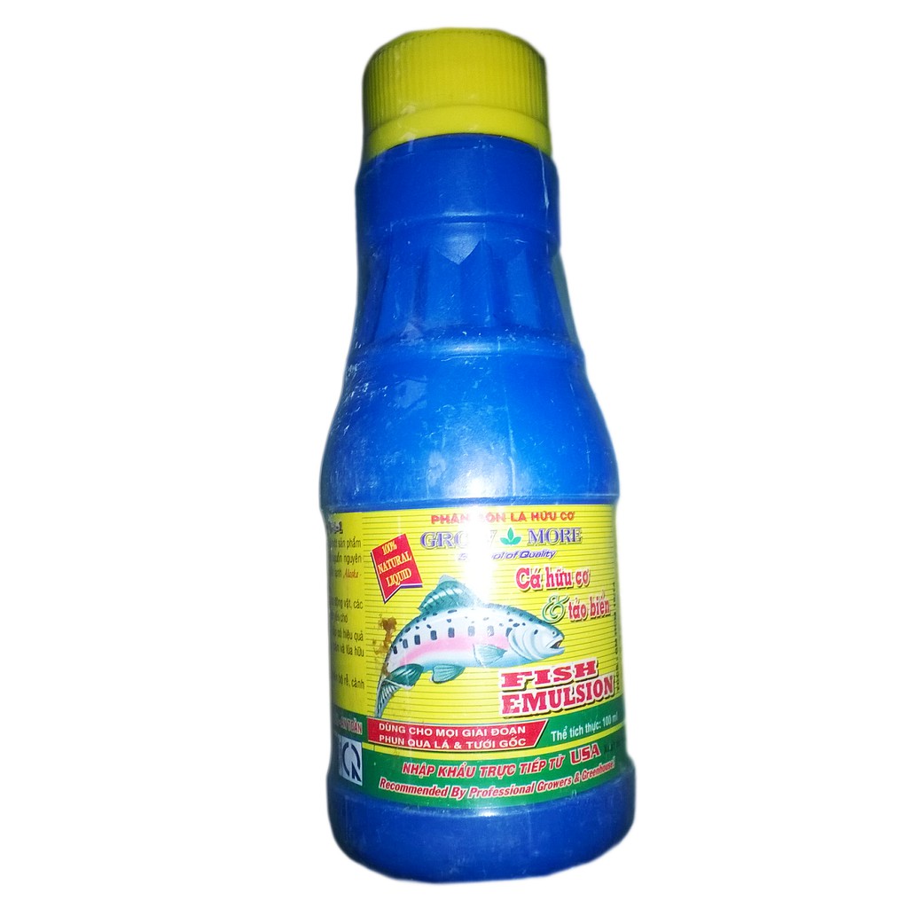 Phân cá và rong biển đậm đặc Fish Emulsion 5-1-1 nhập khẩu USA