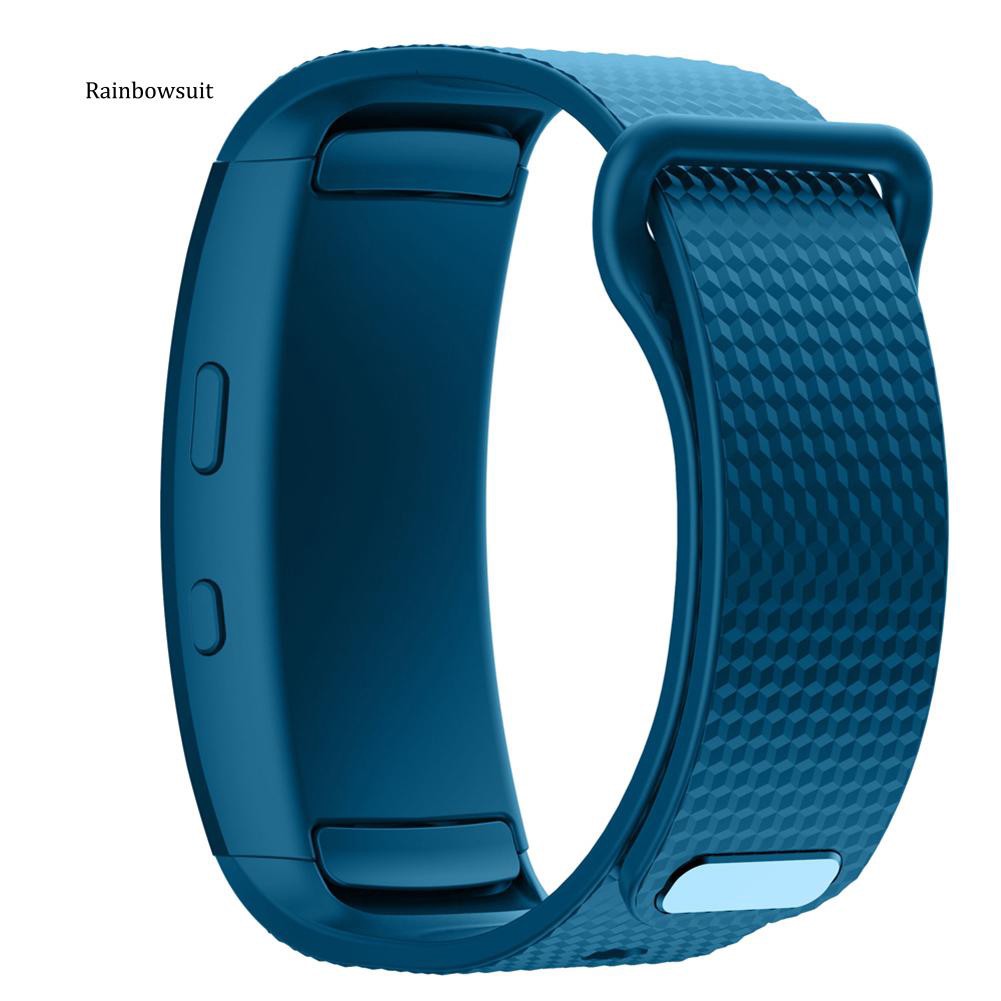 Dây đeo đồng hồ bằng silicone cho Samsung Gear fit2 / R360 / 5 / Pro