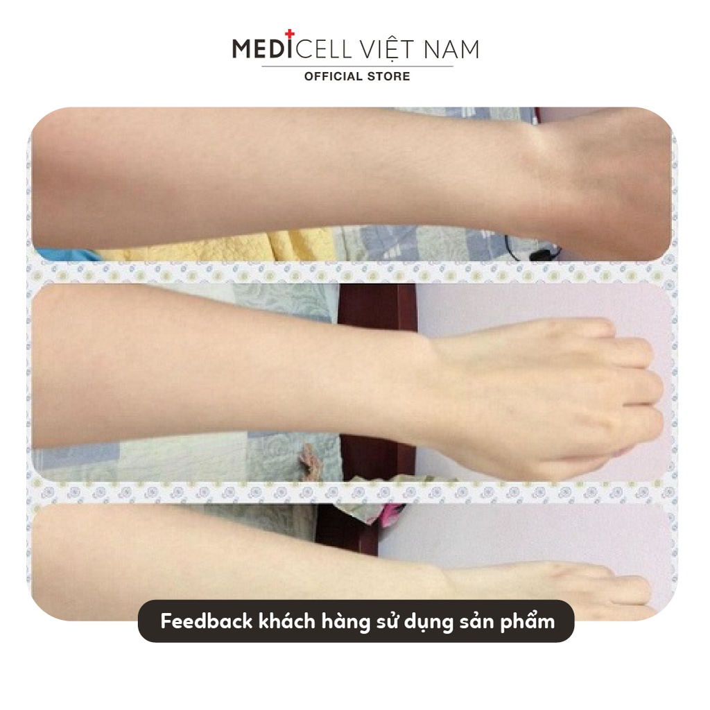 Kem dưỡng trắng, nâng tone body 7days Medicell, bảo vệ và nuôi dưỡng da toàn thân từ sâu bên trong - Chai 250ml