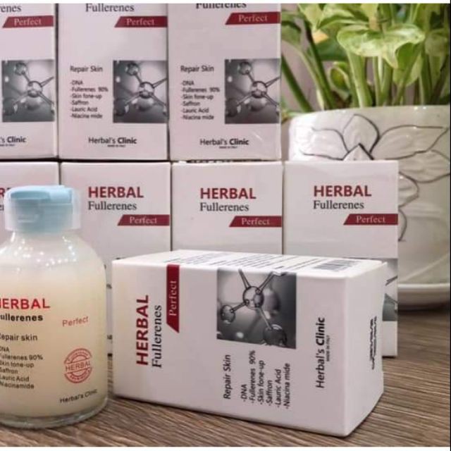 [Mã 66FMCGSALE hoàn 8% xu đơn 500K] Tinh chất Collagen Tươi Căng Bóng, Chống Lão Hóa HERBAL FULLERENES